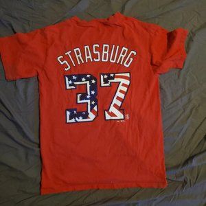 Washington Nationals Stephen Strasburg T-Shirt Sm